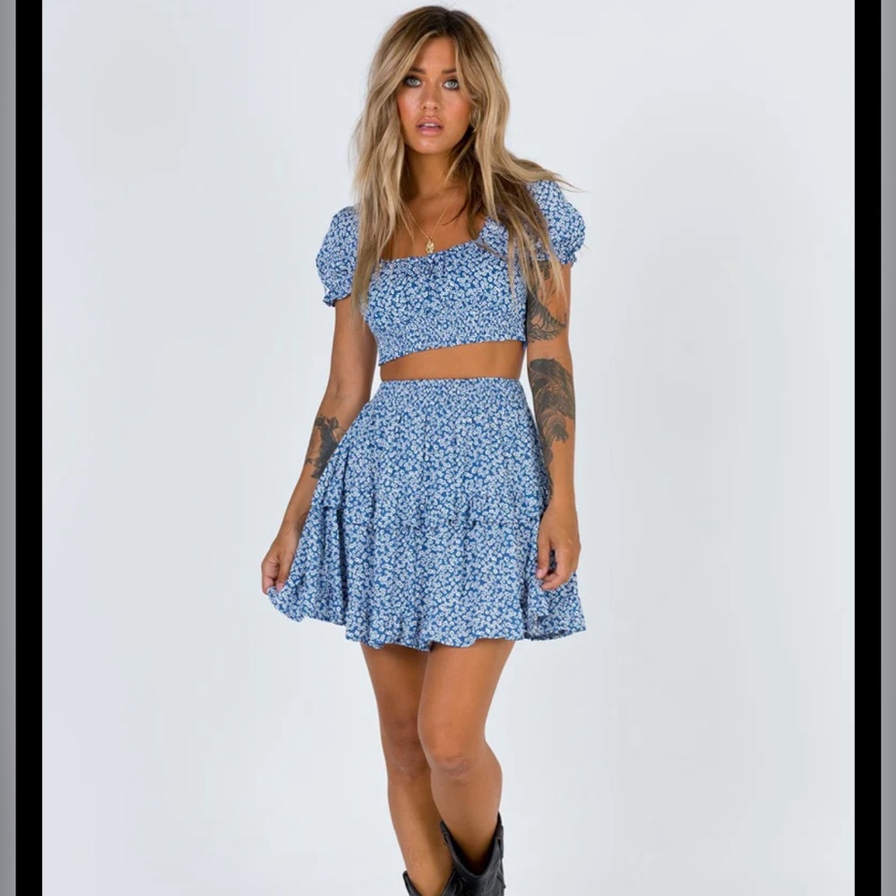 Princess Polly Top and Skirt Set